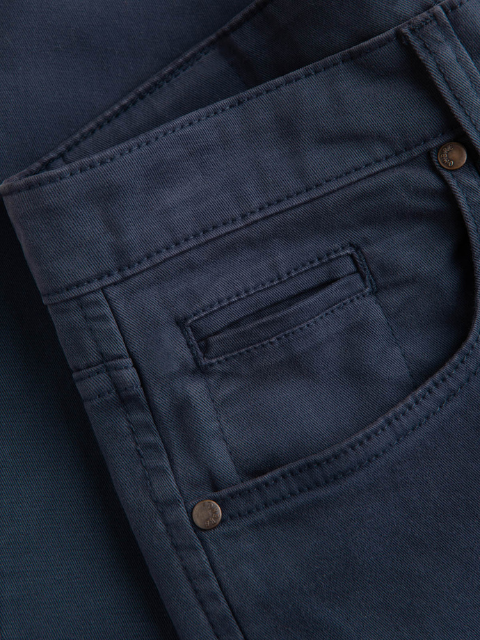Men's pants chinos - navy P1059