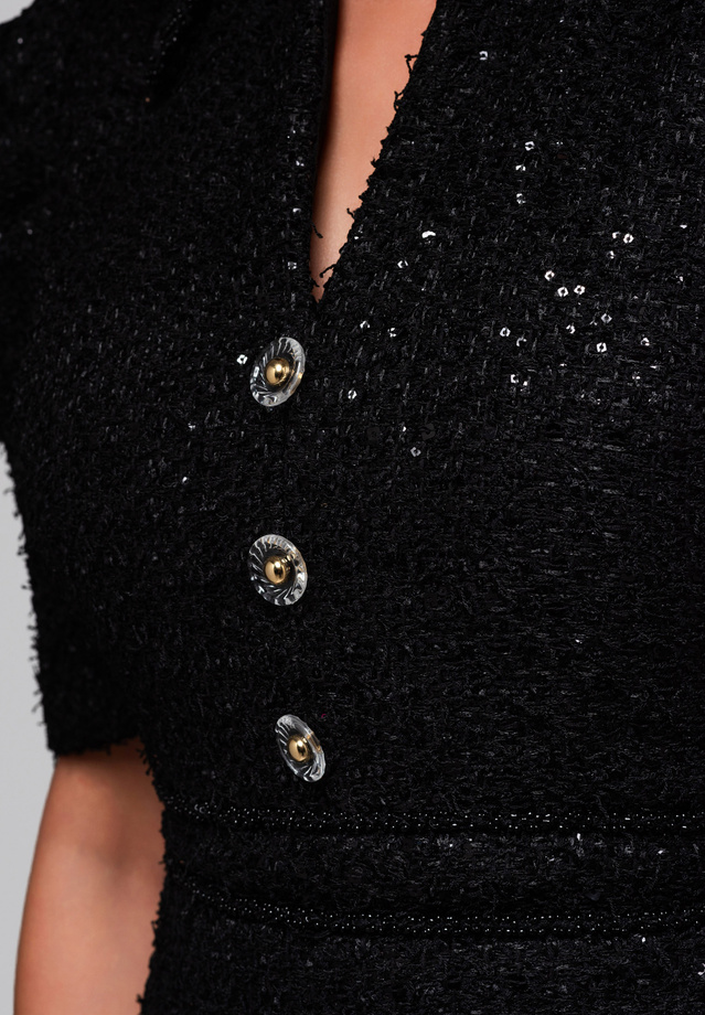 Sukienka wieczorowa LA-OM-DLR247 - black