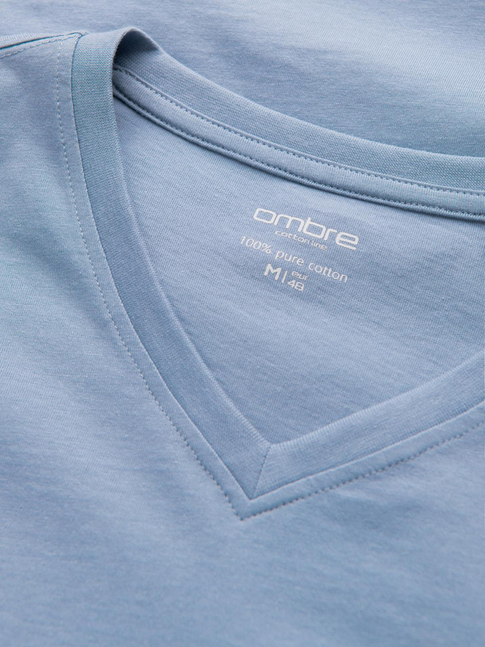 Zestaw longsleeve męski V-NECK - mix 2-pak V6 Z41