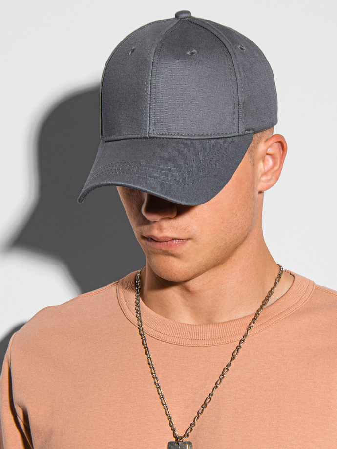 Men's cap - grey H086