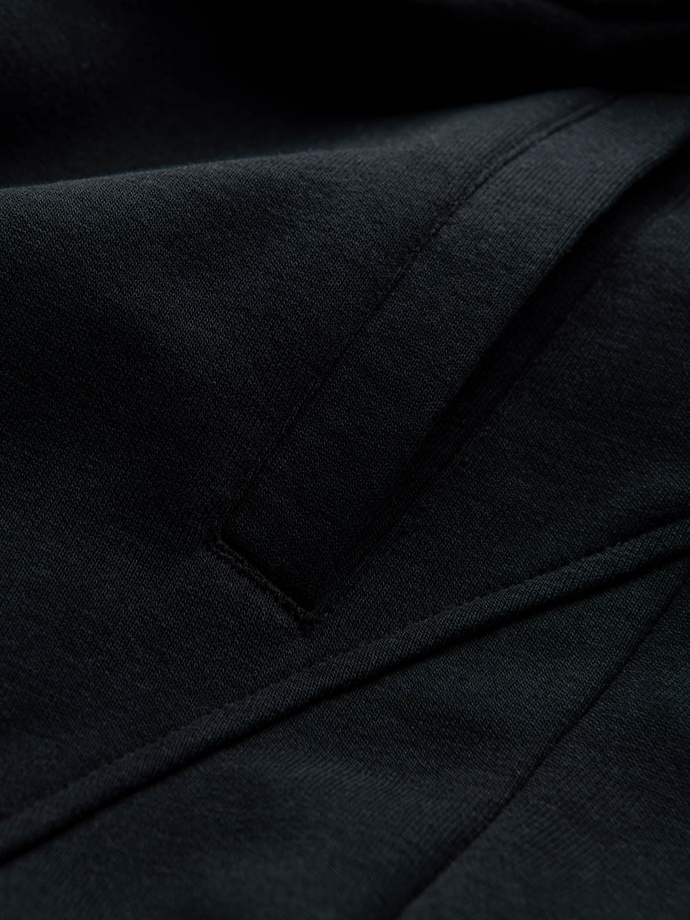 BASIC men's cotton sweatpants joggers - black V9 OM-PABS-0174