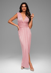 Evening dress LA-OM-DLR177 - fuchsia