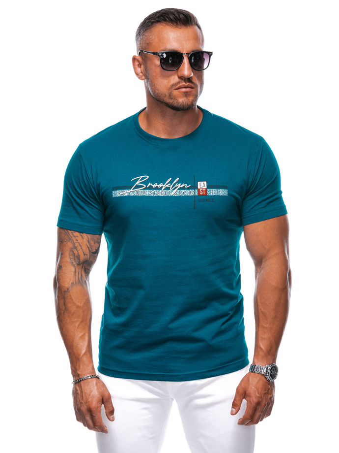 Men's t-shirt S2011 - turquoise