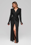 Evening dress LA-OM-DLR185 - black