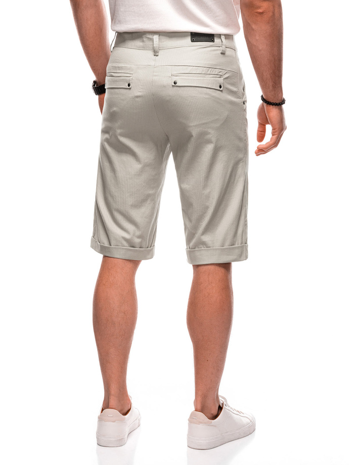 Men's chino shorts W504 - beige