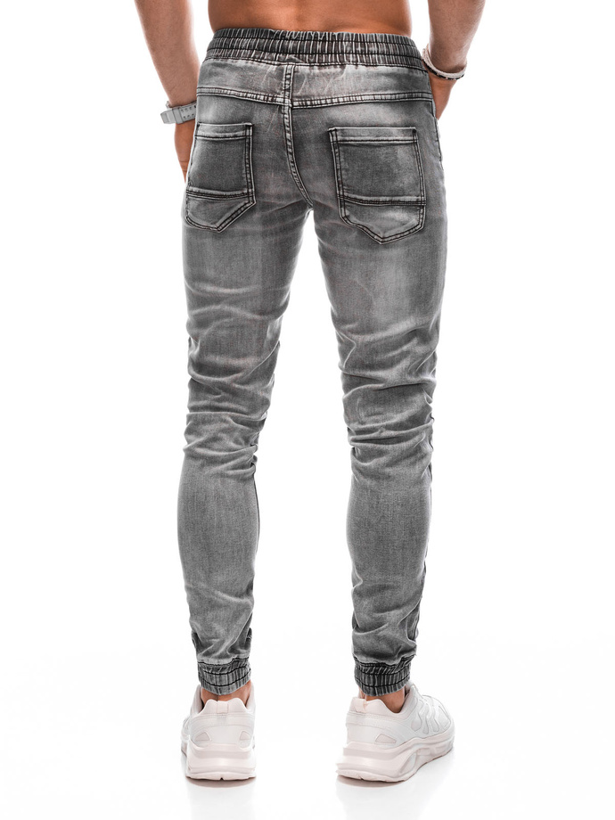 Men's pants joggers P1373 - grey