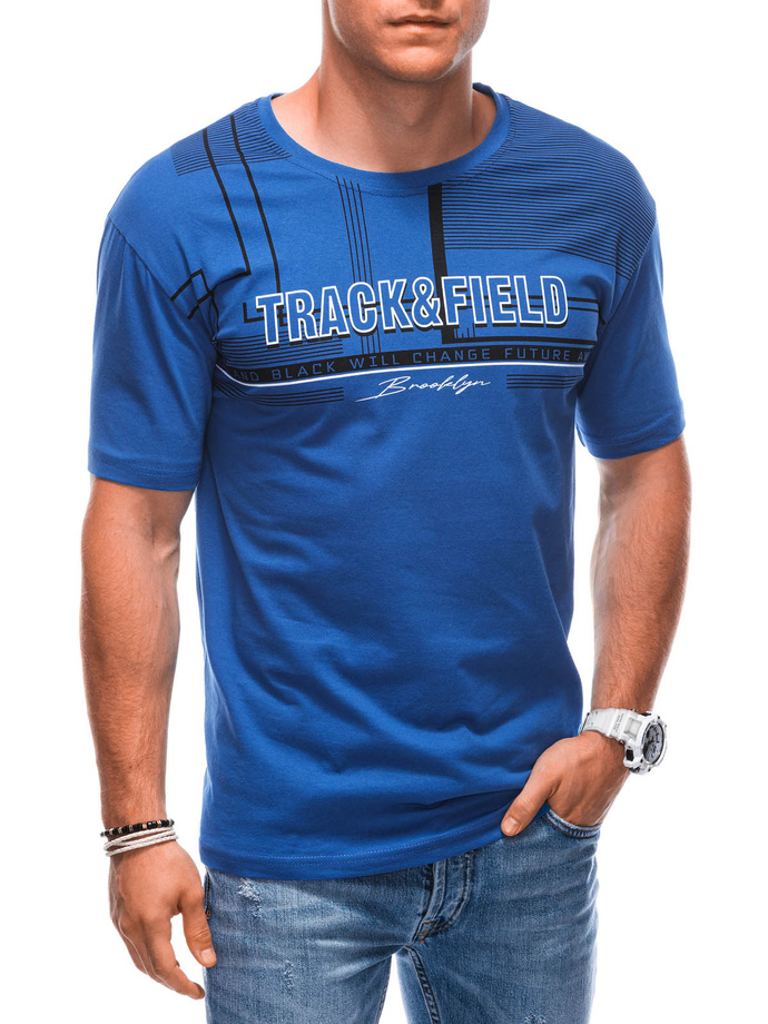 Men's t-shirt S1765 - blue