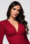 Evening dress LA-OM-DLR268 - red
