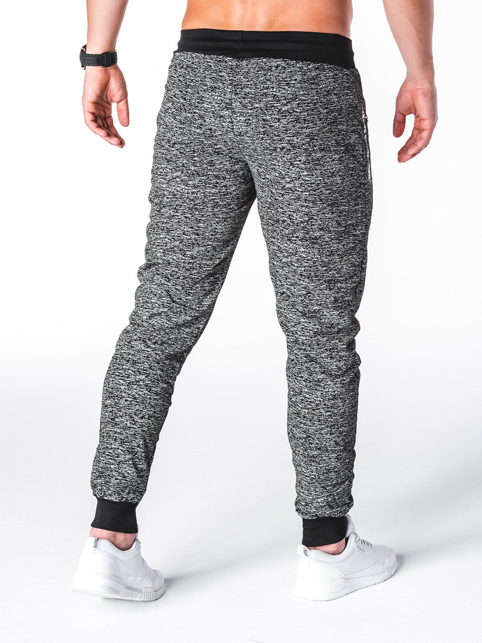 Men's sweatpants P688 - dark grey