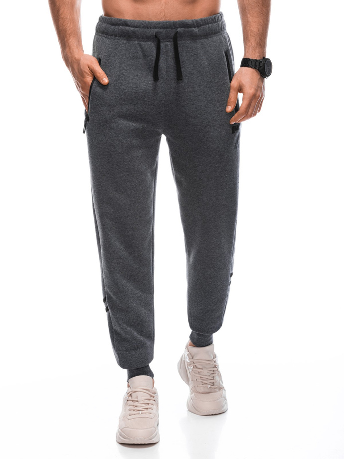 Men's sweatpants P1453 - grey