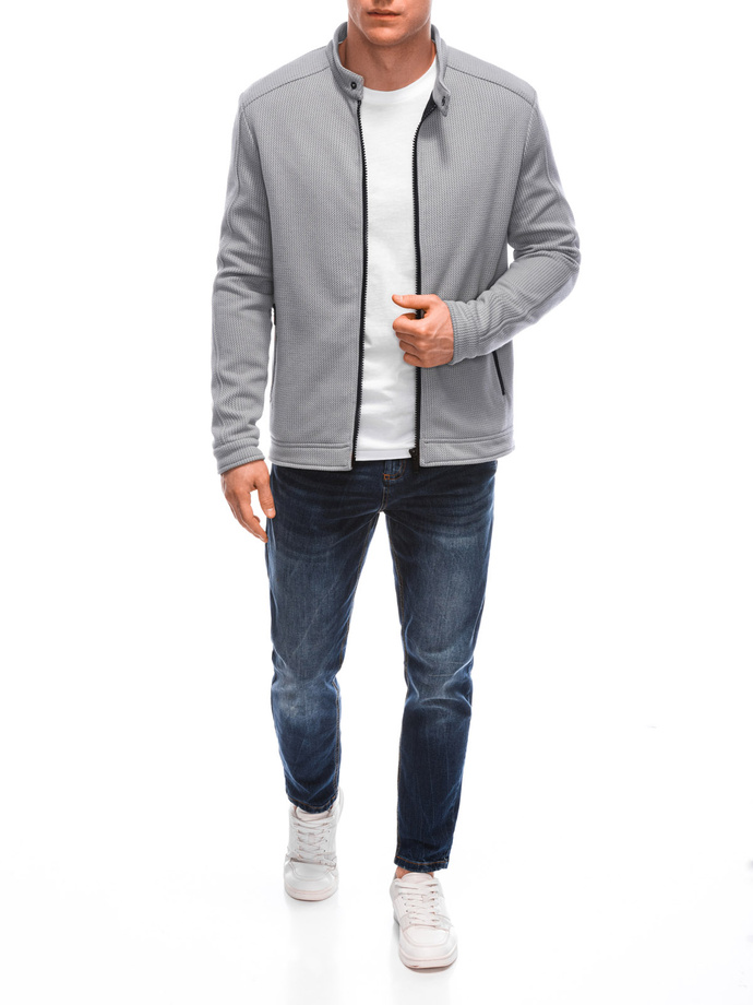 Men's transitional jacket EM-JANP-0100 - gray V1