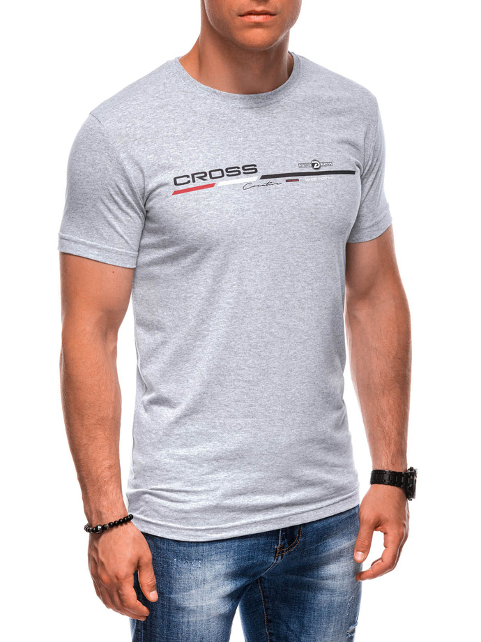 Men's t-shirt S1712 - grey