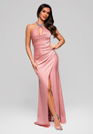 Evening dress LA-OM-DLR194 - pink