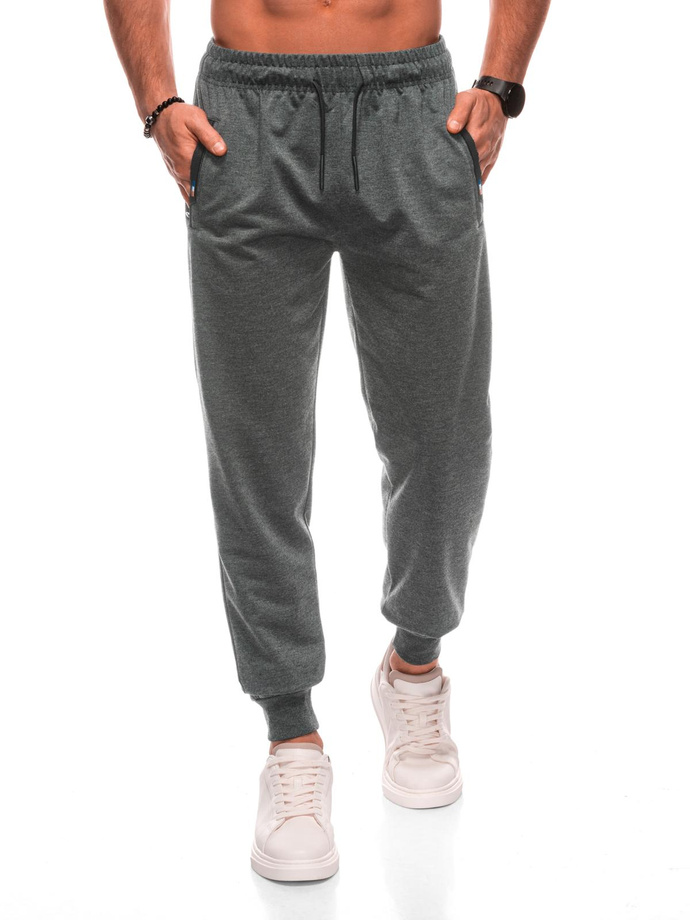 Men's sweatpants P1513 - gray