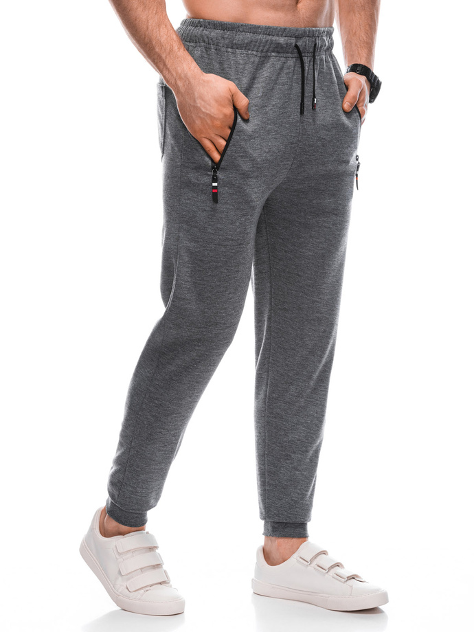 Men's sweatpants P1437 - grey