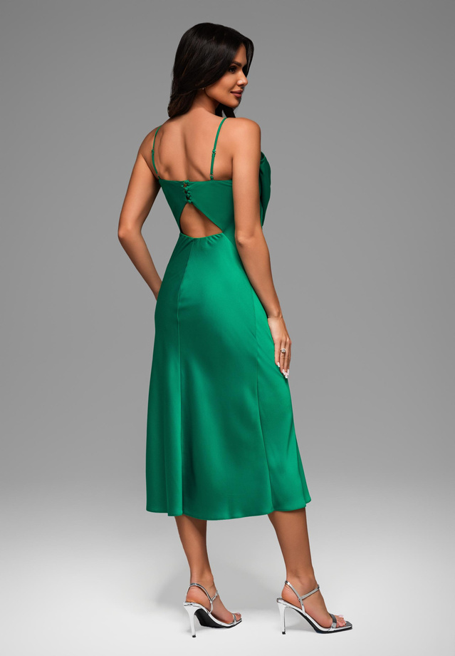 Evening dress LA-OM-DLR071 - green