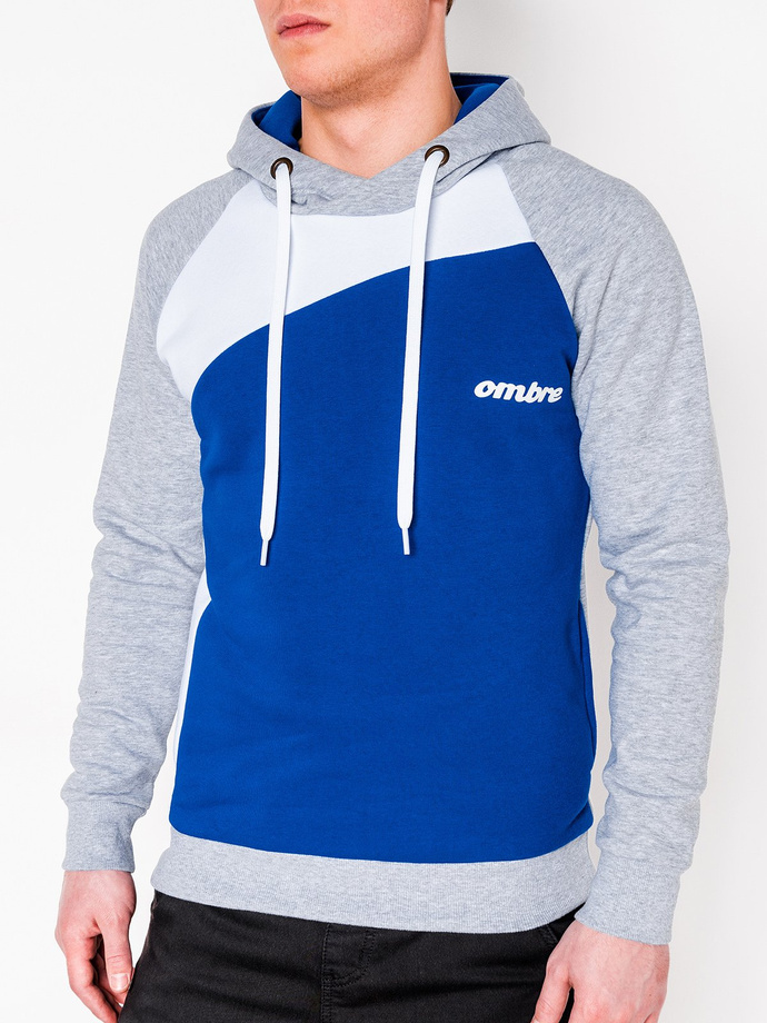 Men's hoodie MIGUEL - blue