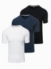 white || navy blue || black