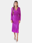VENICE maxi dress DLR136 - fuchsia
