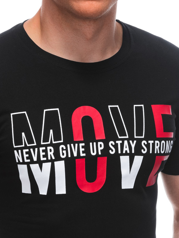 Men's t-shirt S1934 - black