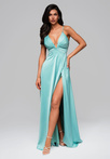Evening dress LA-OM-DLR177 - mint