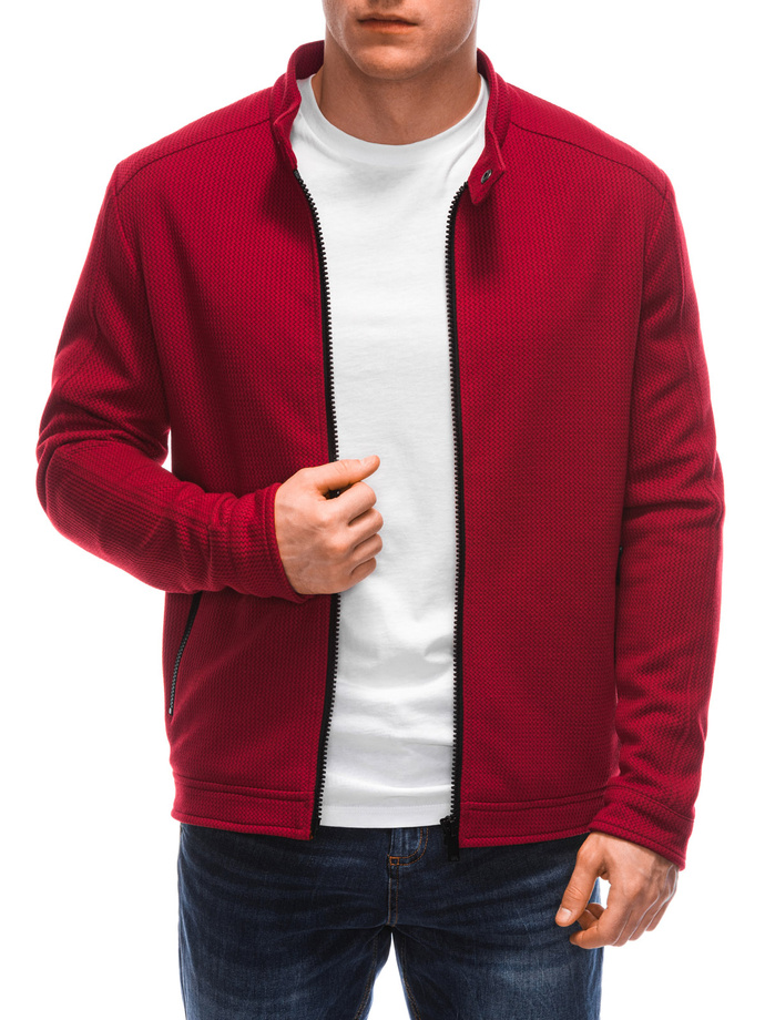 Men's transitional jacket EM-JANP-0100 - red V3