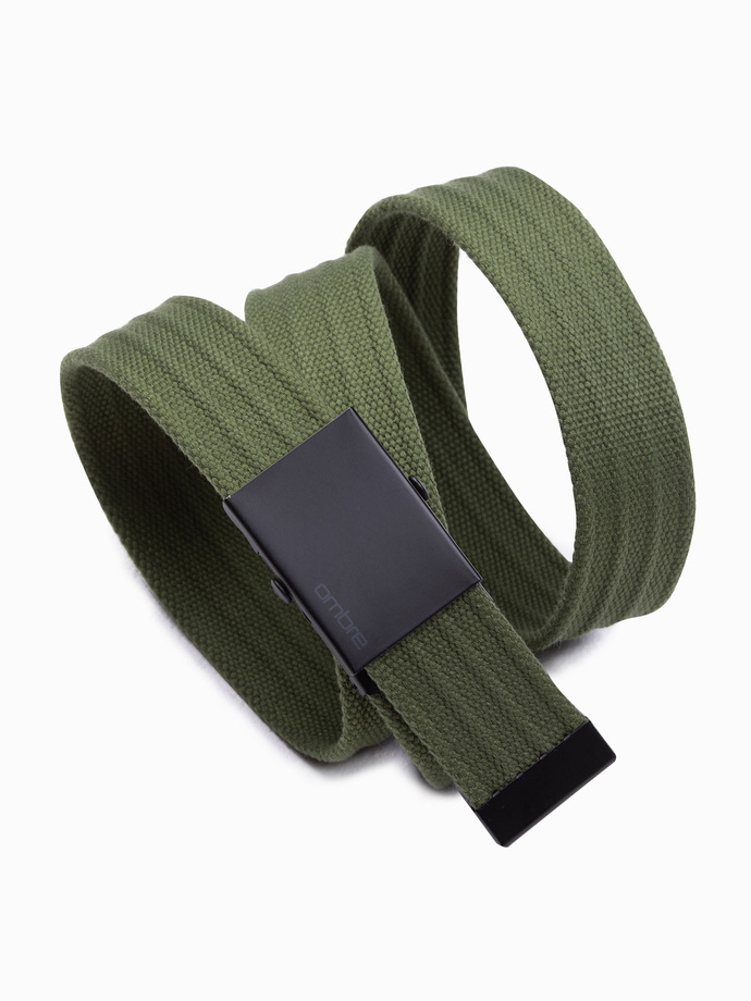 Men's sackcloth belt - olive A651