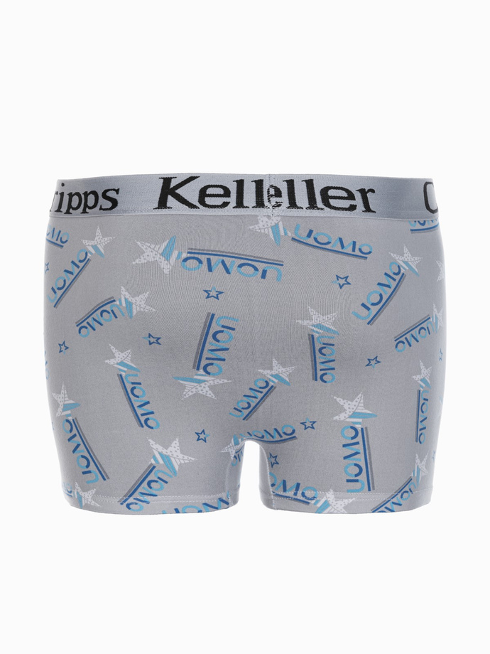 Men's boxer shorts U476 - grey