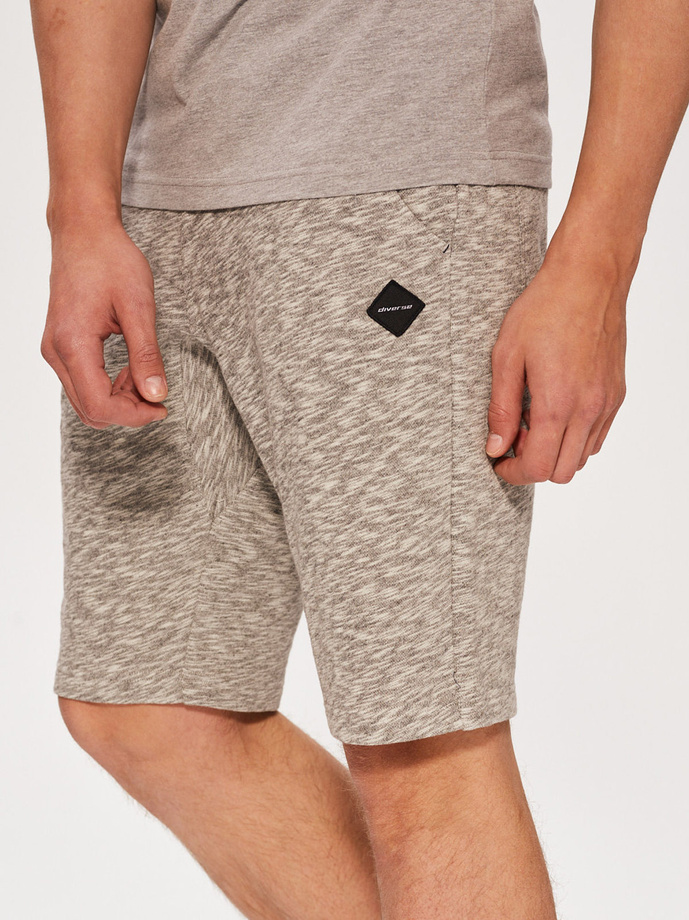 Men's shorts MANFILS 3 W455 - gray melange