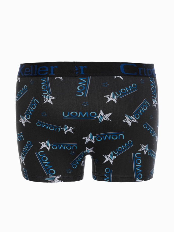 Men's boxer shorts U476 - black