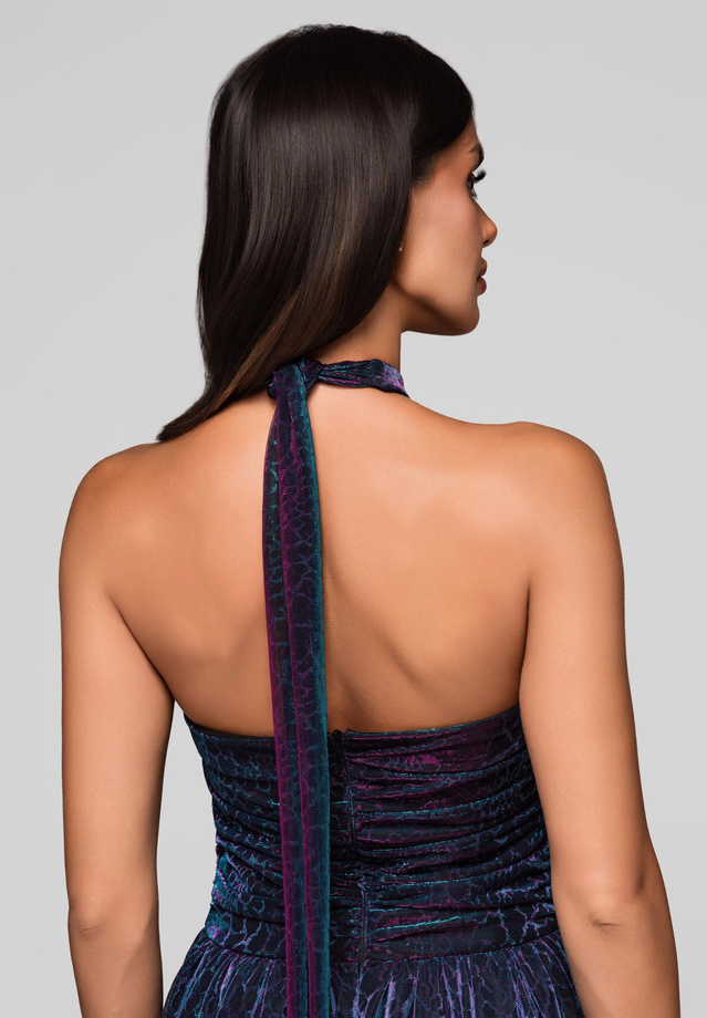 Evening dress LA-OM-DLR217 - multicolor