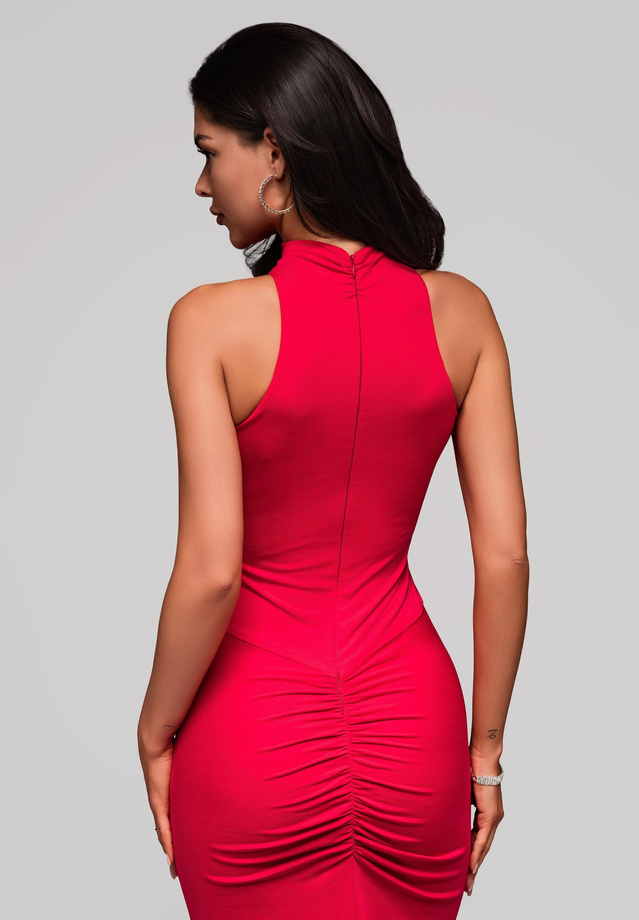 Evening dress LA-OM-DLR179 - red