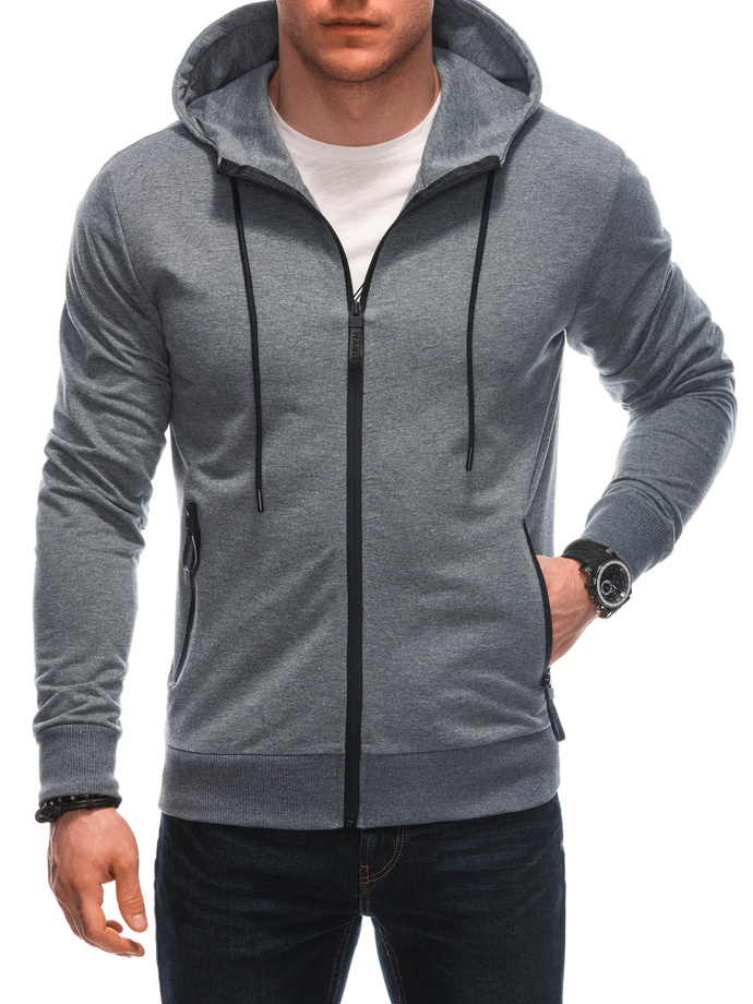 Men's hoodie B1651 - dark grey