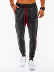 Men's sweatpants - dark grey P715
