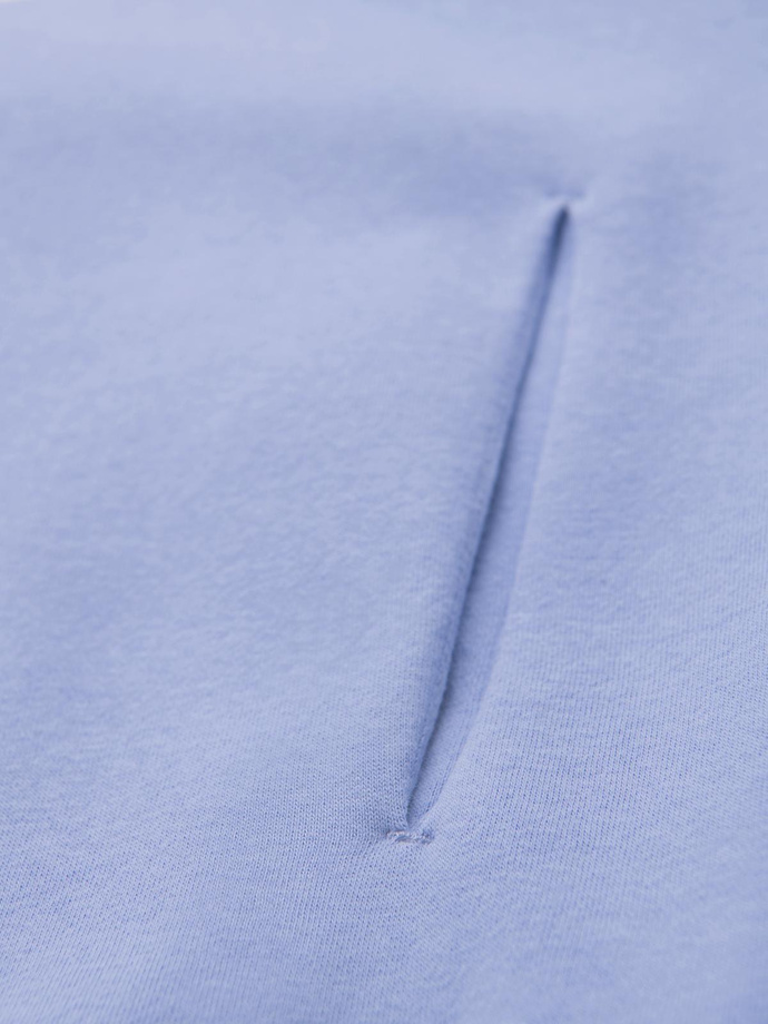 Unisex sweatshirt with hood and pockets - lavender V9 OU-SNBC-0105