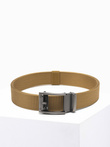Men's belt A827 - beige