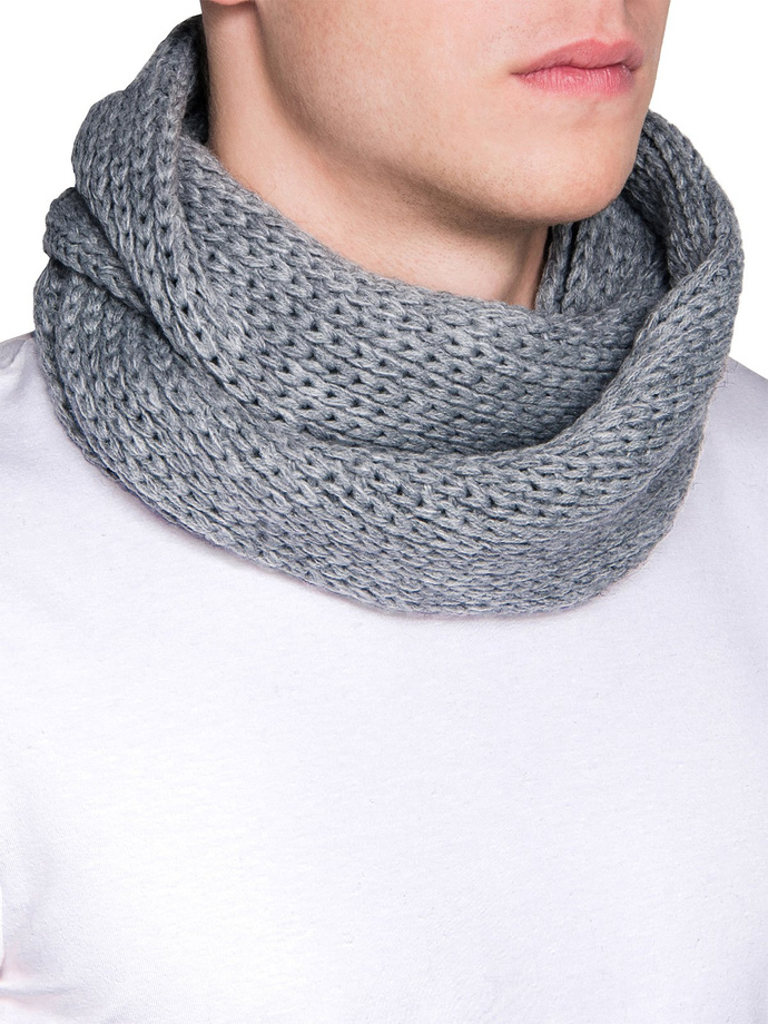 Men's snood - grey A098