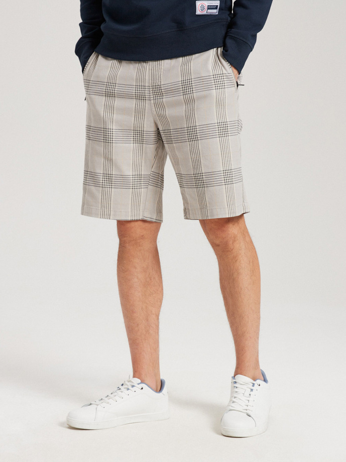 Men's shorts MANFILZ ZIPS SH W452 - grey