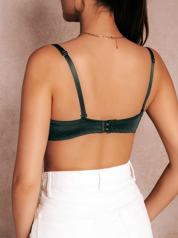 Biustonosz push-up ULR406 - czarny