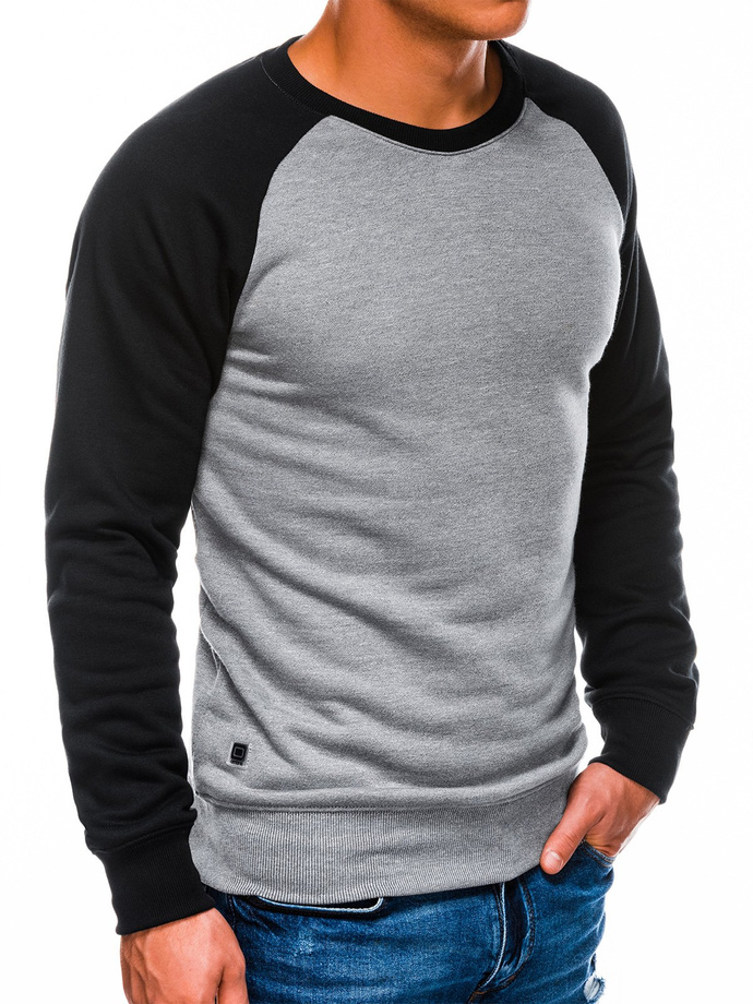 Men's sweatshirt - dark grey B980