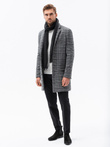 Men's coat - black C499