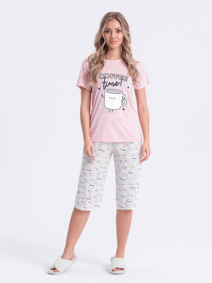 Women's pyjamas ULR283 - pink