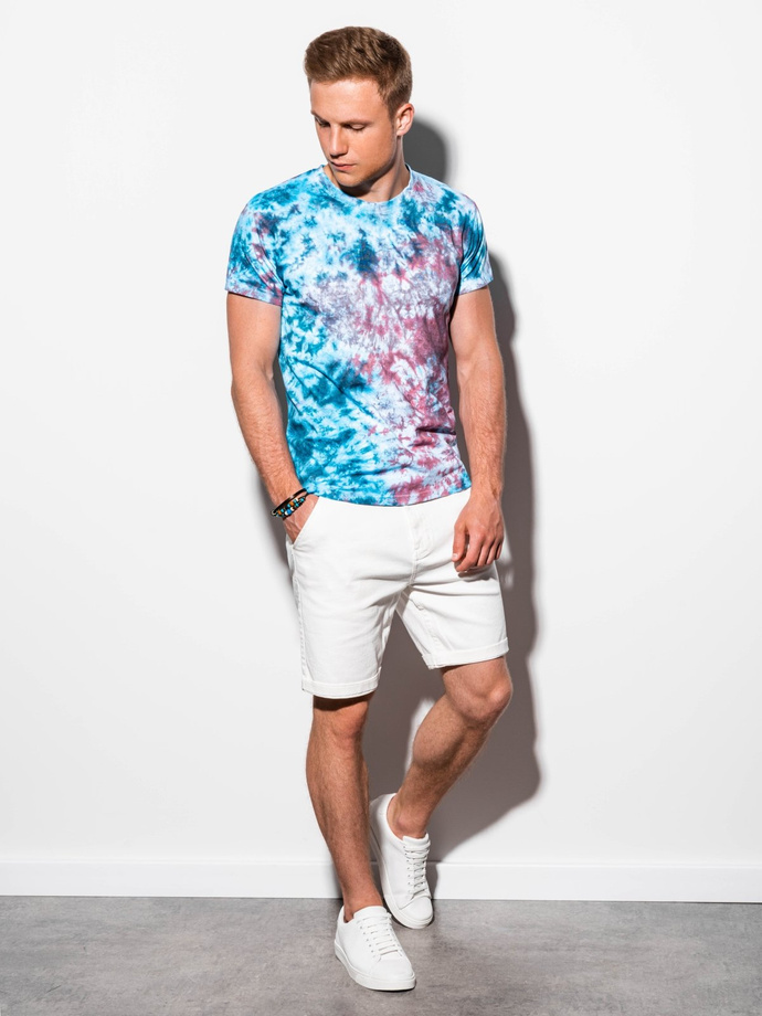 Men's Tie-Dye t-shirt - blue S1332