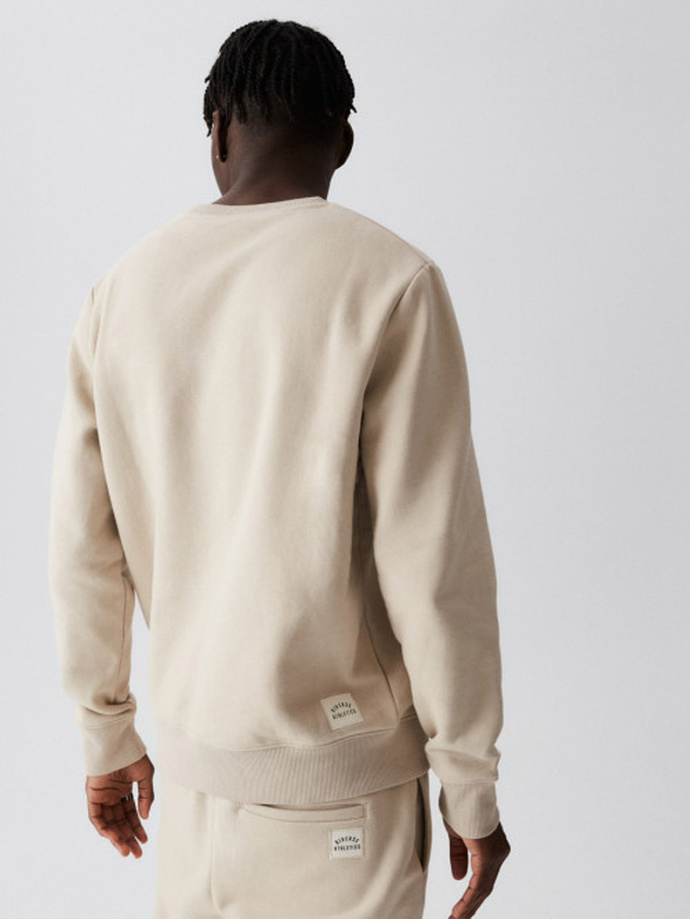 Men's sweatshirt ATH C 223 B1570 - sand