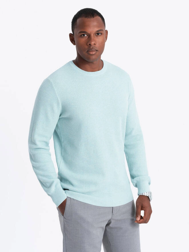 Mint blue sweater best sale