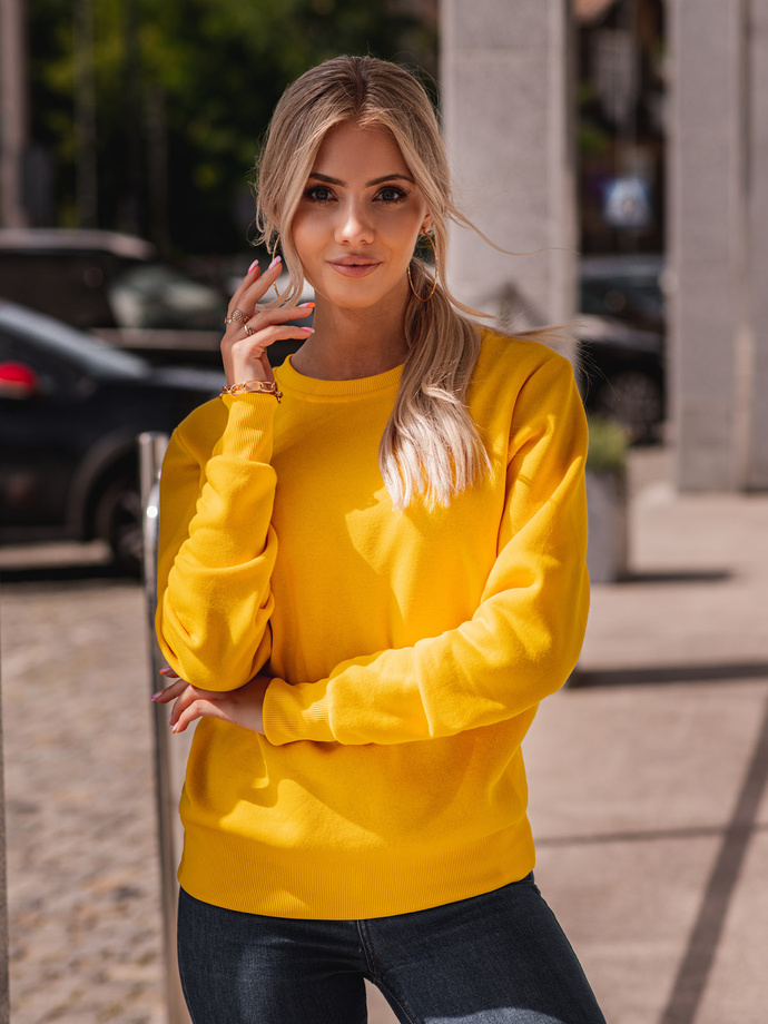 Women's sweatshirt TLR001 - yellow