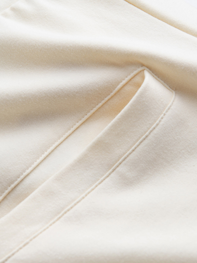 Men's logo sweatpants - cream V2 OM-PASK-0167