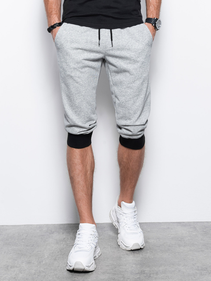 Men's sweatshorts - grey/black V3 P29