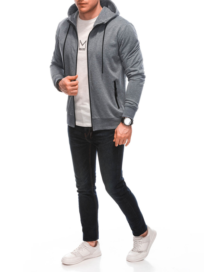 Men's hoodie B1651 - dark grey