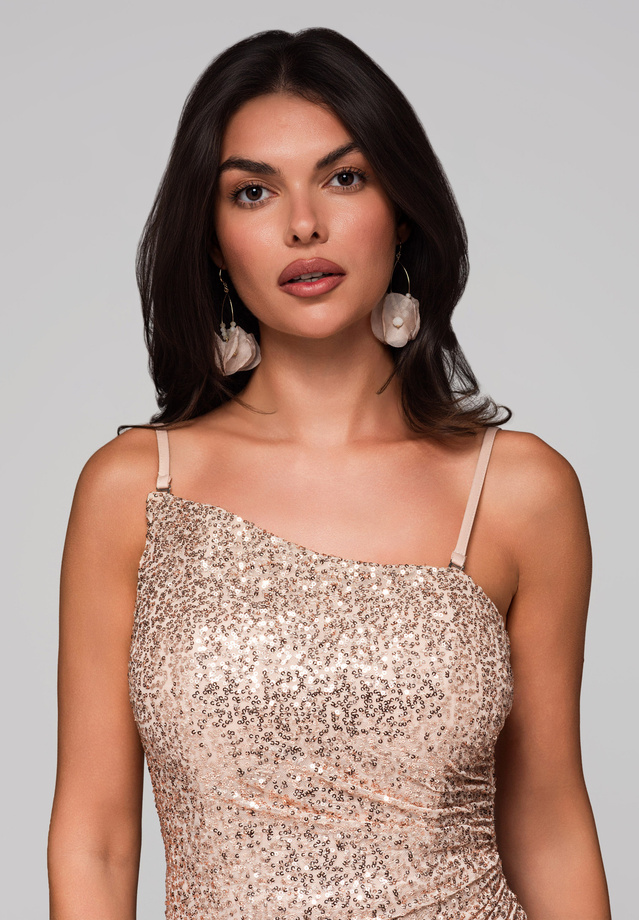 Evening dress LA-OM-DLR233 gold